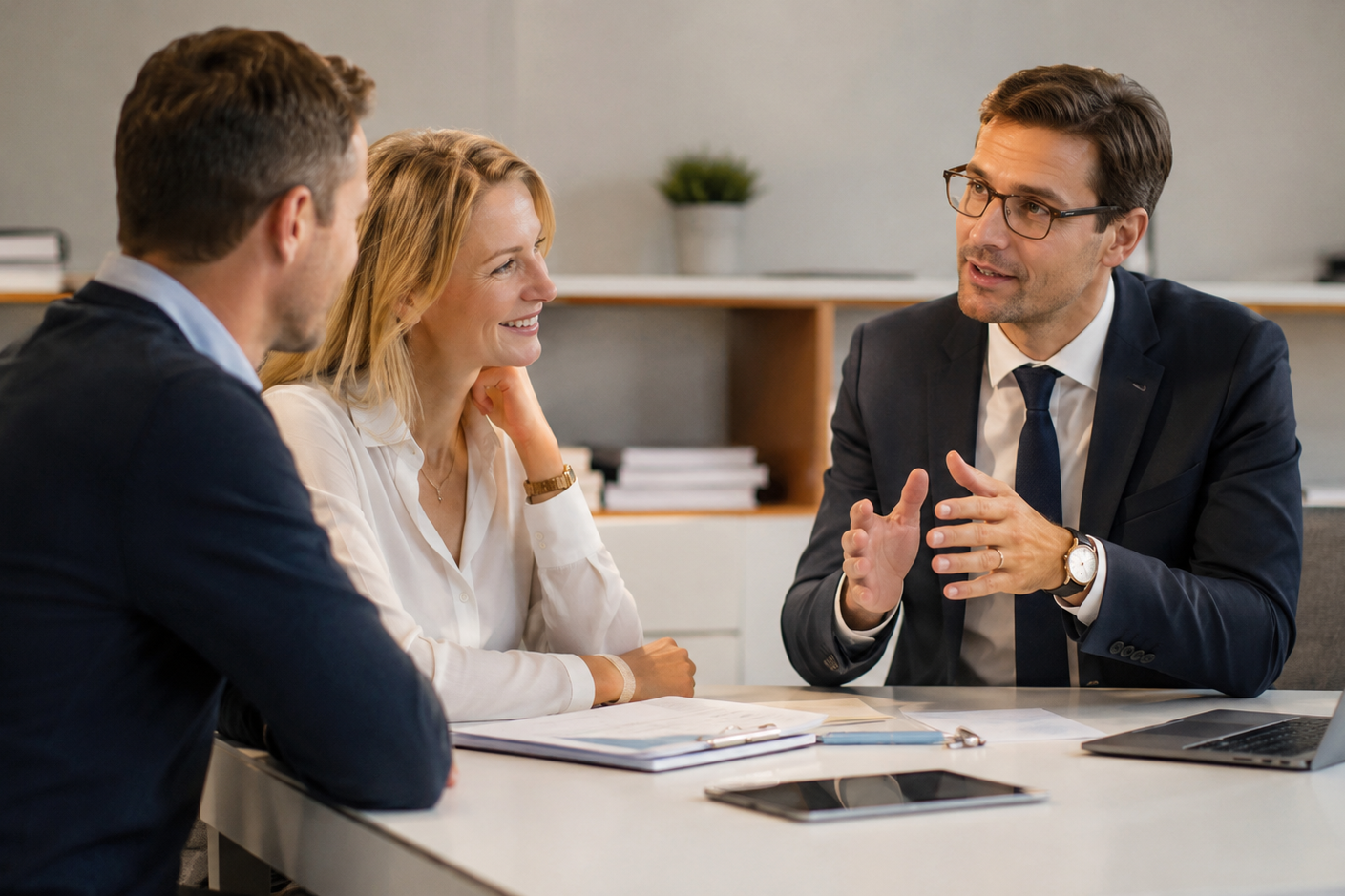 Beratungsgespräch zu ITSM und ESM Software für Banken und Finanzdienstleister