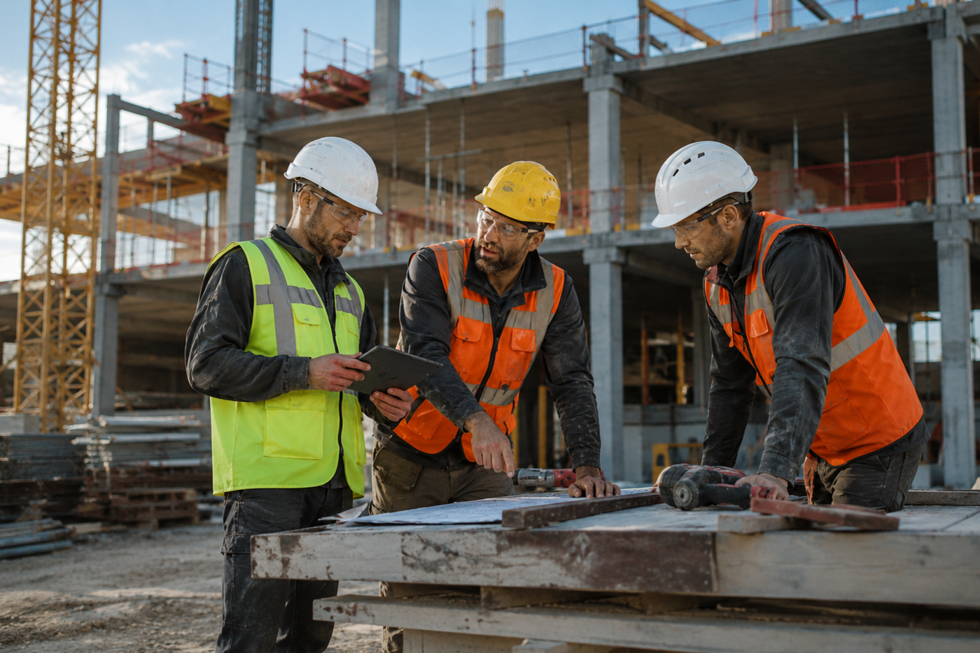 ITSM und ESM Software in Baubranche oder Baugewerbe