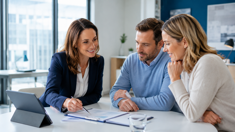 Team bespricht ITSM und ESM Software für Versicherungen und Sozialversicherungen Team bespricht ITSM und ESM Software für Versicherungen und Sozialversicherungen