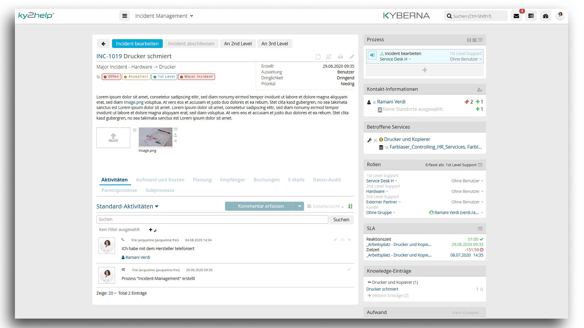 ITSM ky2help - Effizientes Incident Management ITSM ky2help - Effizientes Incident Management